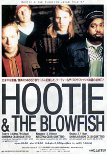 Flyer for the concerts in Japan